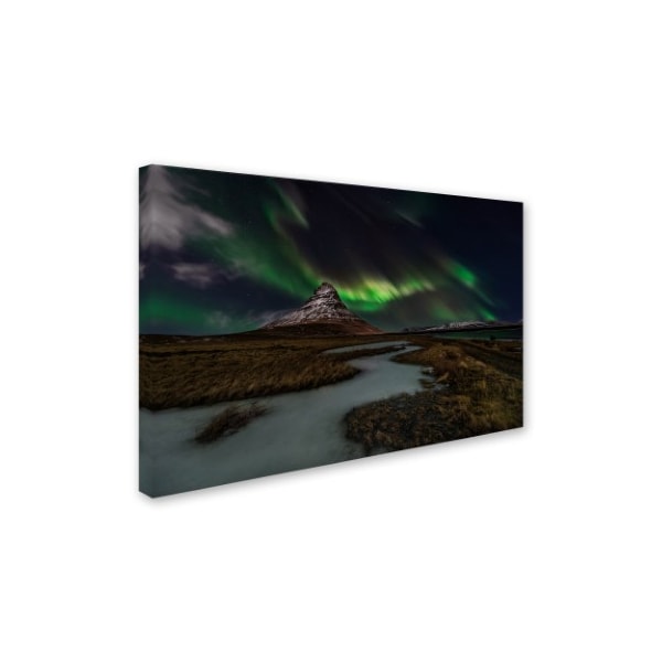 Javier De La 'Sacred Kirkjufell' Canvas Art,16x24